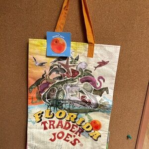 Vintage Florida Trader Joe's shopping bag